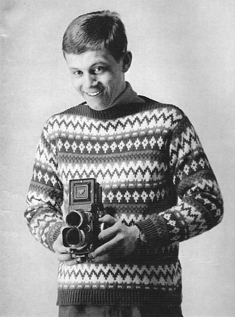 1387 Boy's fairisle sweater
