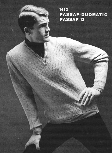 1412 Men's sweater with long sleeves