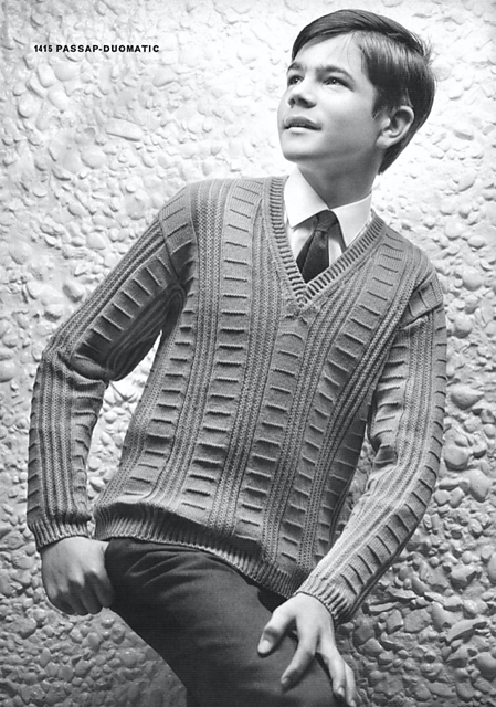1415 Boy's sweater with long sleeves
