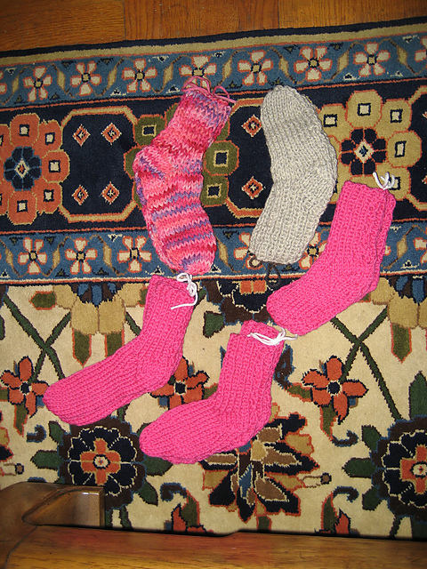 2-needle socks