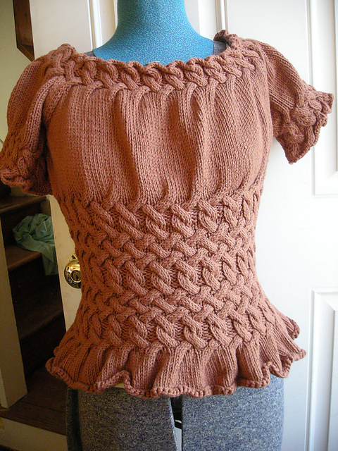 10 Sweater with Smock Effect