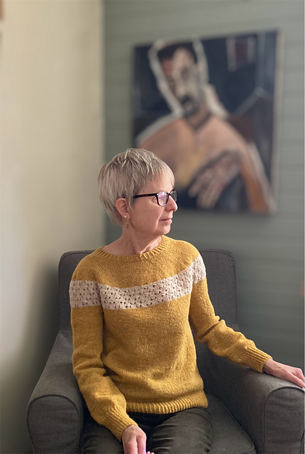 Knotted Boxes Pullover