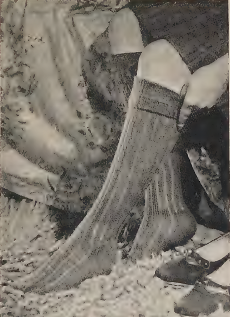 Open Rib Stockings