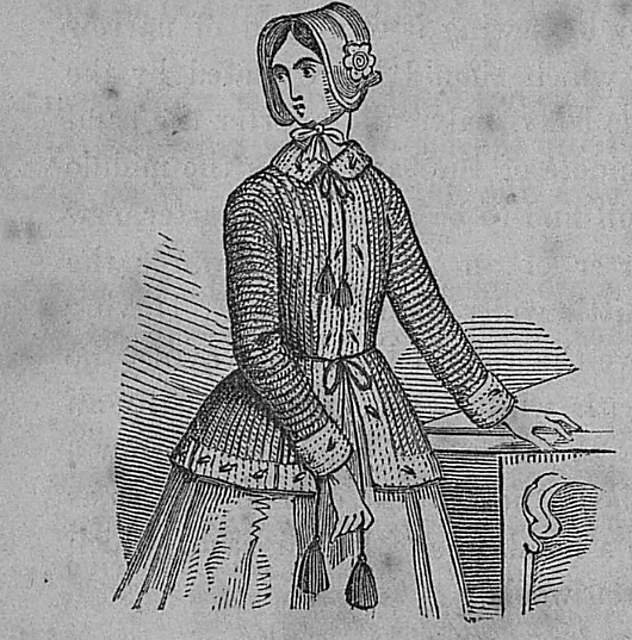 Polka Jacket for a Lady