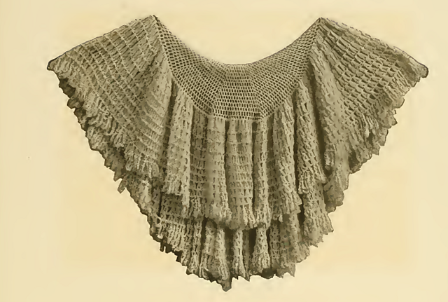 Ladies' Shawl with Yoke
