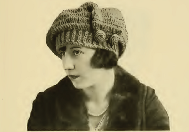 Crocheted Tam O’shanter