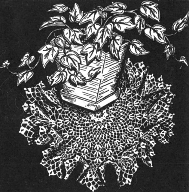 Ruffle Doily