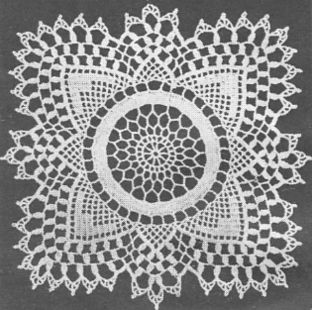 Semi-Square Doily