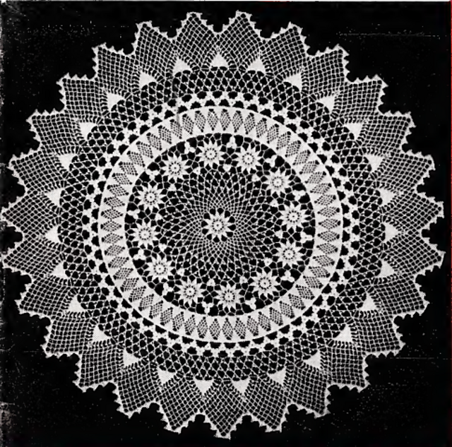 Irish Crochet Doily