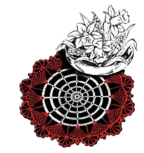 Scallop Fan Doily in Crochet