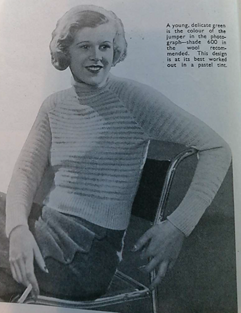 Raglan Sleeves and Drop-Stitch Stripes