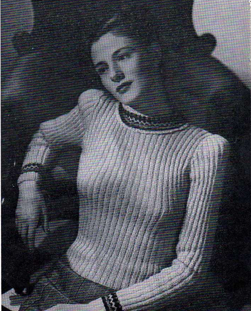 Fair Isle Fingering for a Country Sweater
