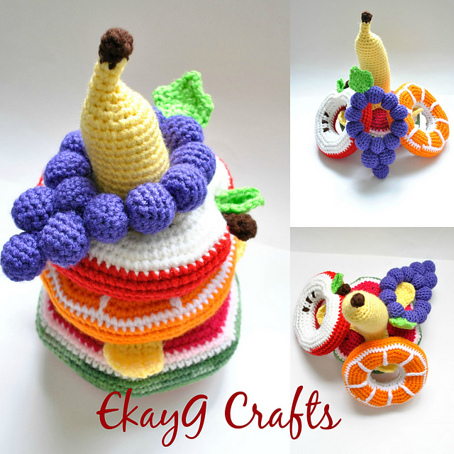 Fruit Salad Stacking Rings