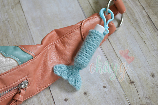 Mermaid Tail ChapStick Holder
