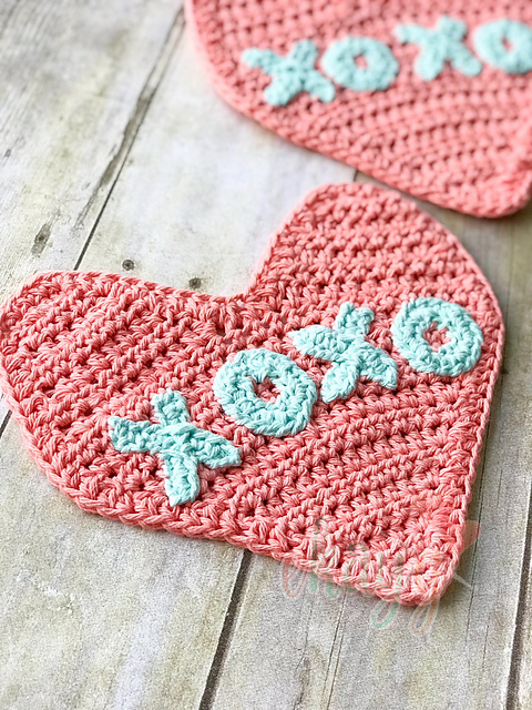 Sweetheart Candy Dishcloth