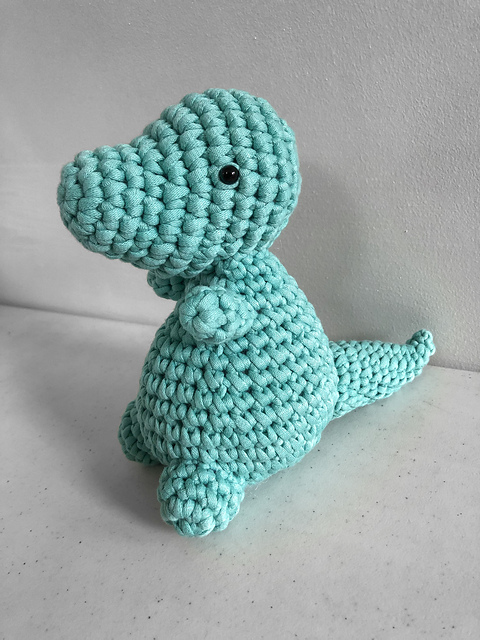 Tyrannosaurus Rex Amigurumi - Oscar the T-Rex