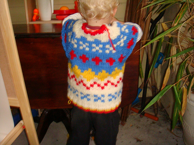 Chunky Fair Isle Sweater