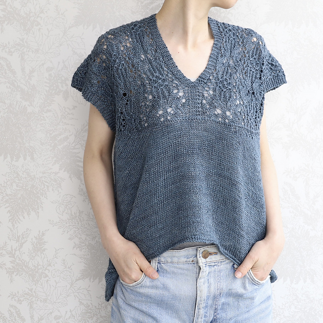 Ravelry: Heide Top pattern by eri shimizu