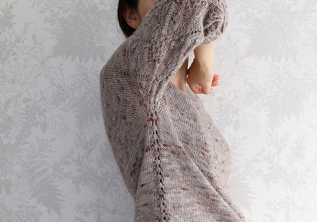 Karen　ベージュ Ravelry: karen pattern by eri shimizu