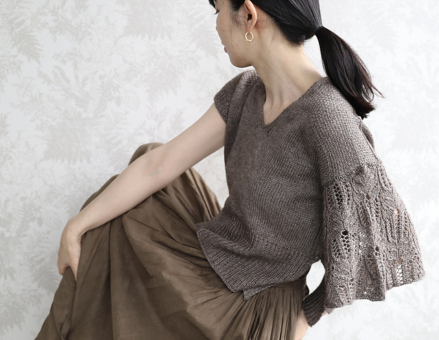 Ravelry: muka pullover pattern by eri shimizu