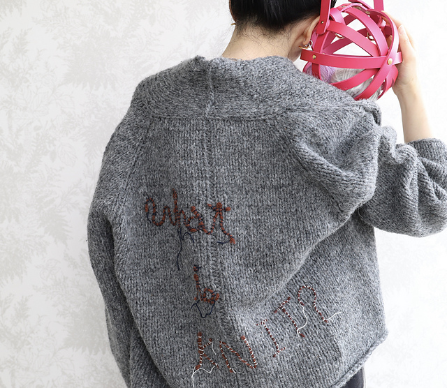 ジプソフィア　Syusyu Cardigan gypsohila Syusyu Cardigan Black