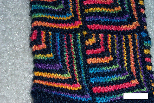 Domino Square Socks