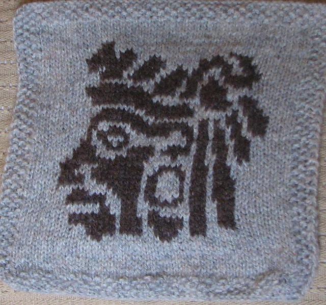 Magickal Throw: Mayan Head