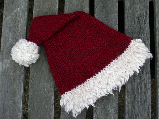 Christmas Baby Santa Hat