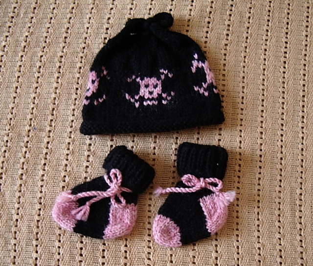 Little Skulls Newborn Baby Set