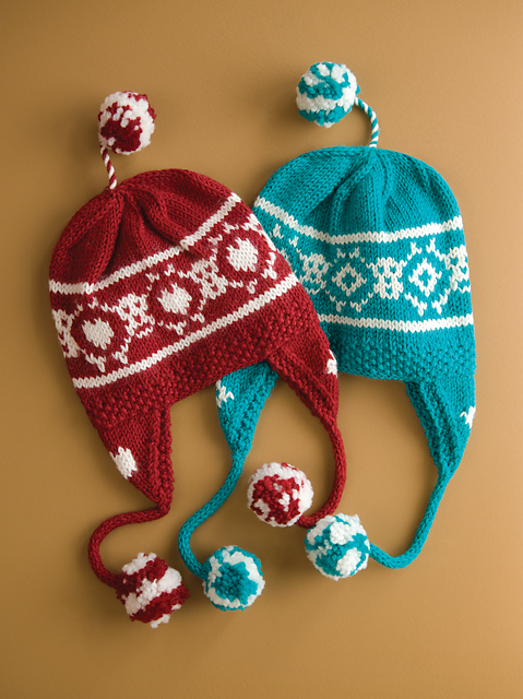 Pirate Baby Earflap Hats: His and Hers