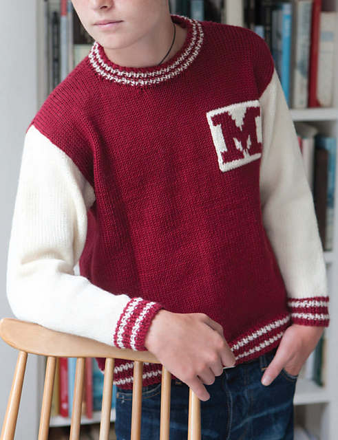 Letterman sweater