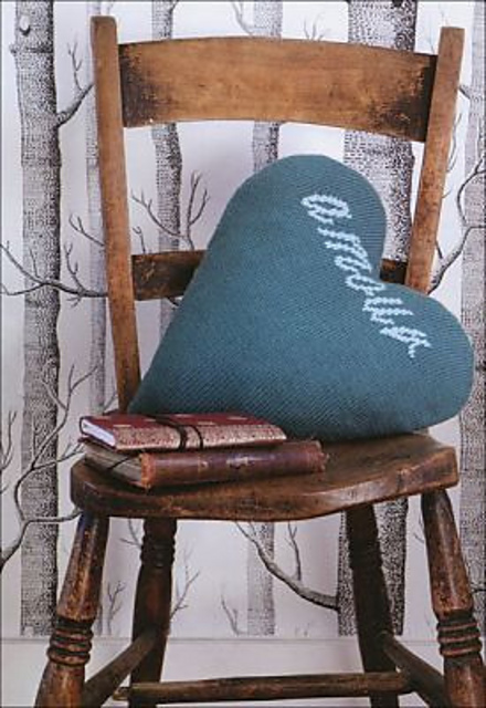 "Amour" Heart Pillow
