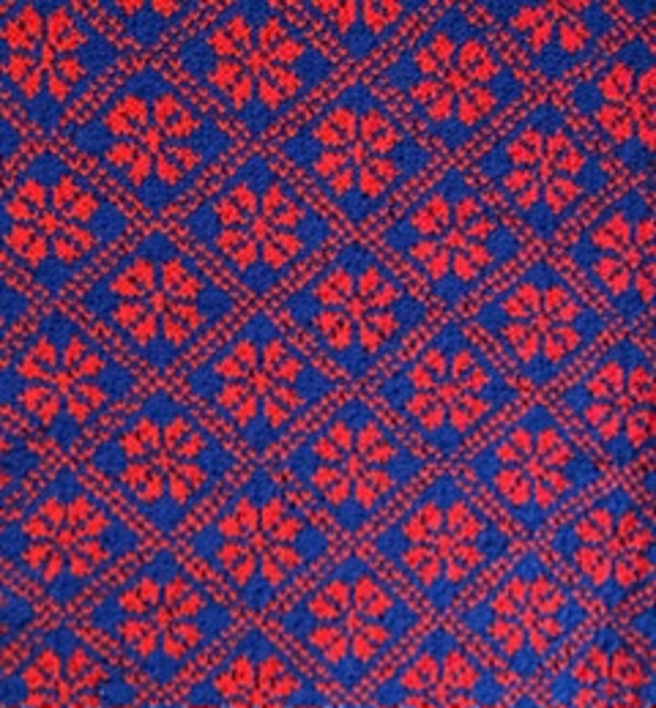 Nordic Flower Continuous Repeat