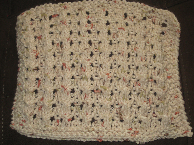 Lacy Rib Dishcloth