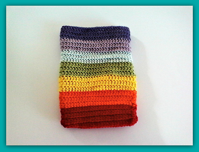 porta cellulare arcobaleno