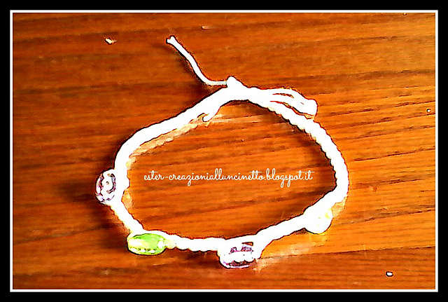 Braccialetti a uncinetto facili