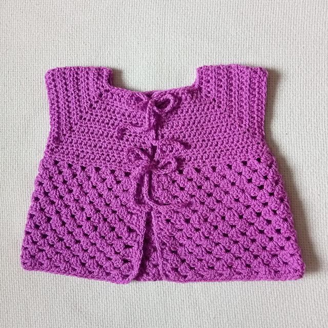 Ravelry: Magenta Cardigan for Baby pattern by Esther Kate