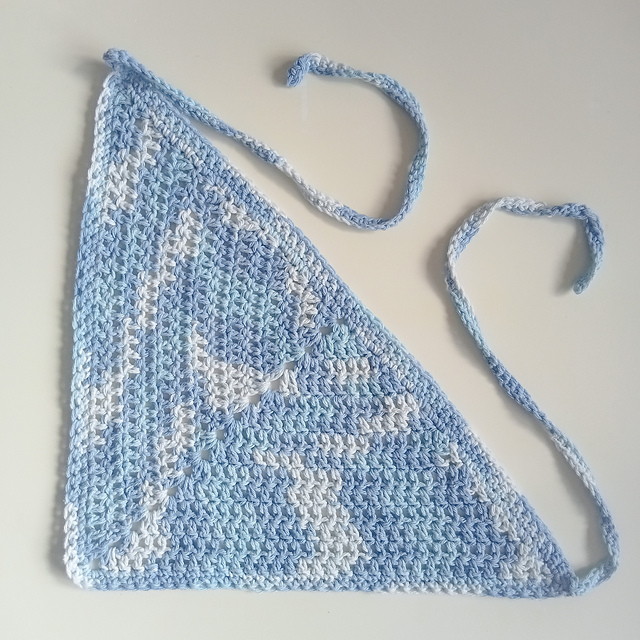 Denim Ombre Bandana