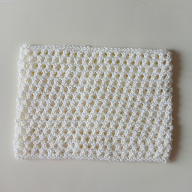 White Lace Cowl