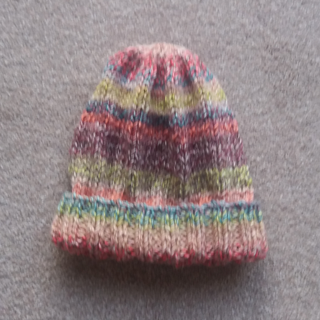 Tropical Peach Beanie
