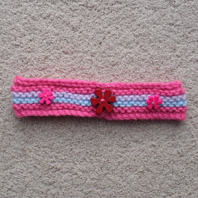 Buttons Headband