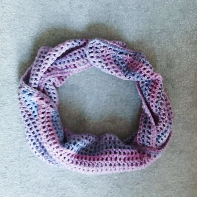 Blueberry Ice Shawl