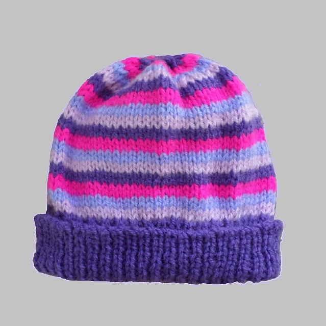 Pinks and Purples Hat