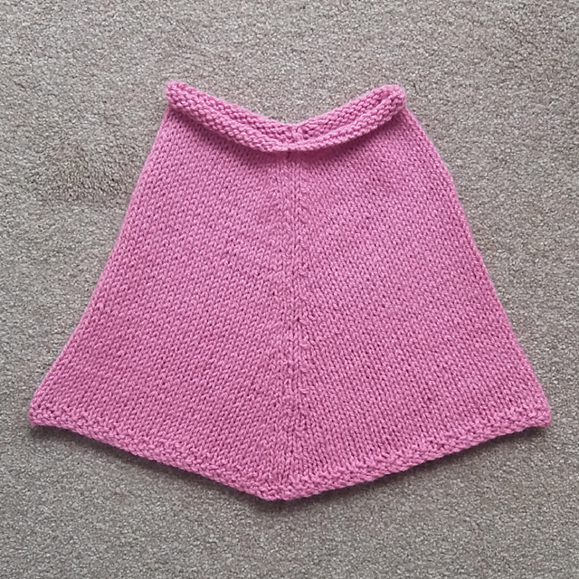 Pale Rose Poncho