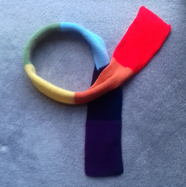 Rainbow Style Scarf