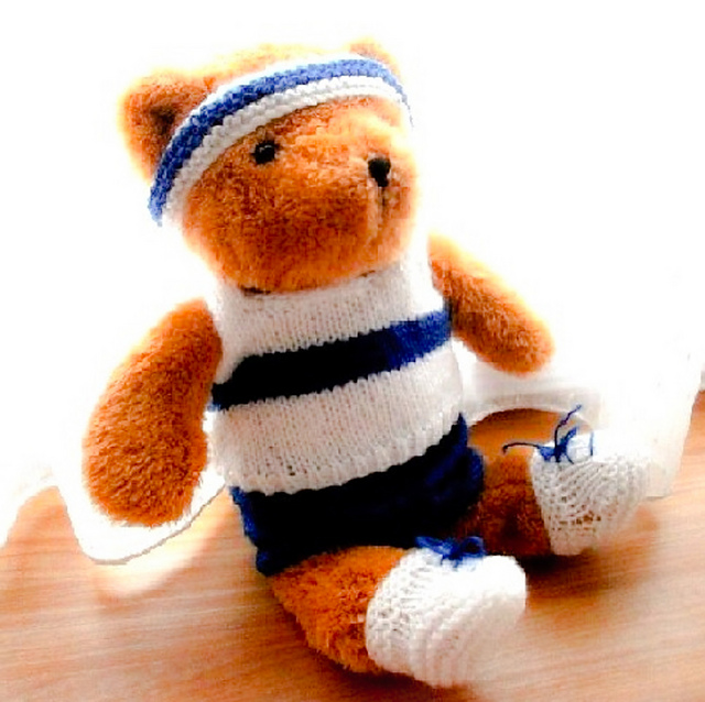 Teddy Goes For A Run
