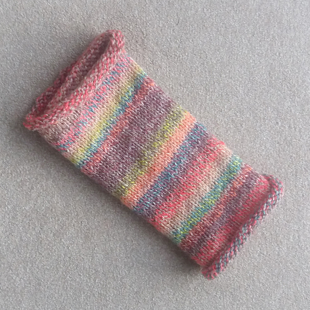 Tropical Peach Cowl