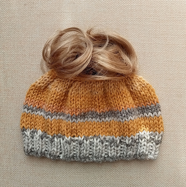 Wellington Messy Bun Hat