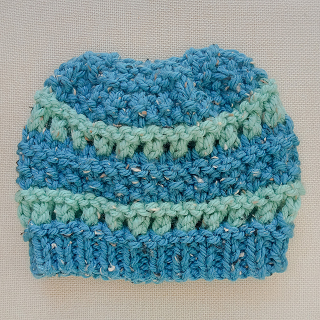 Greens and Blues Hat