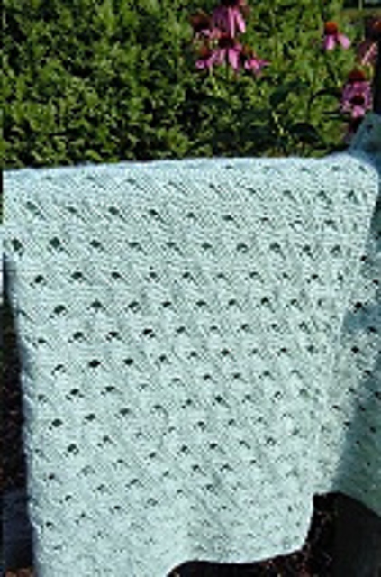 Cross Weave Baby Blanket